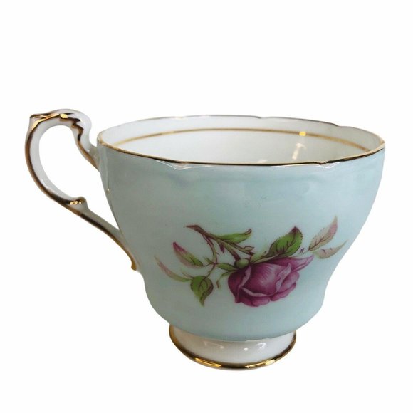 Paragon Tea Cup & Saucer Bone China Cabbage Rose - Picture 4 of 10